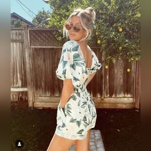 Billabong x Salty Blonde Floral Set